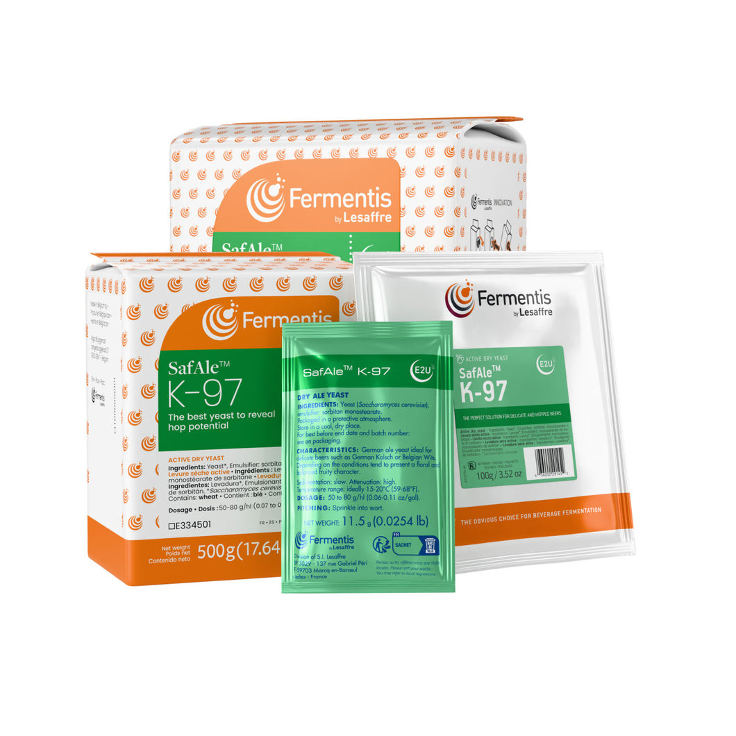 Levedura Fermentis K-97 -  Sache 11,5g
