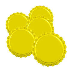 Tampinha de Cerveja Amarela